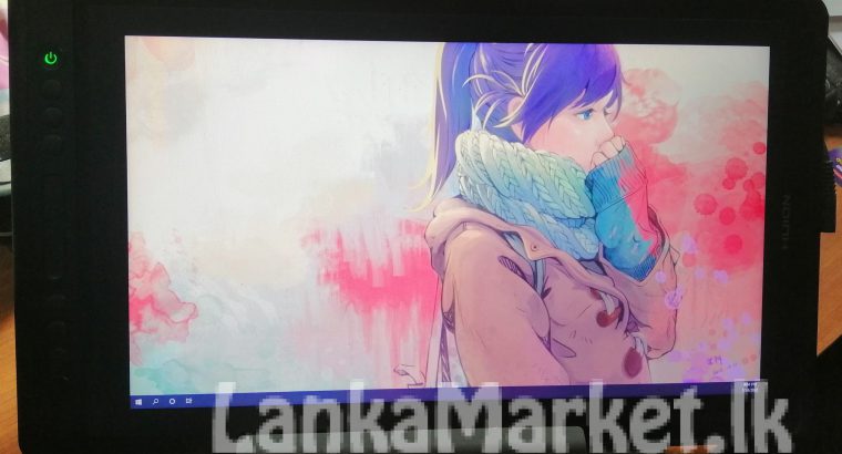 HUION KAMVAS Pro 16 Graphic Drawing Tablet with Screen Full-Laminated Graphics Monitor Pen Display with Battery-Free Stylus Tilt 8192 Pressure Sensitivity 6 Express Keys Touch Bar-15.6inch Pen Tablet