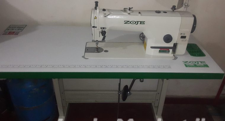 Zoje single needle machine