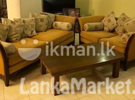 Mahogany Sofa Set