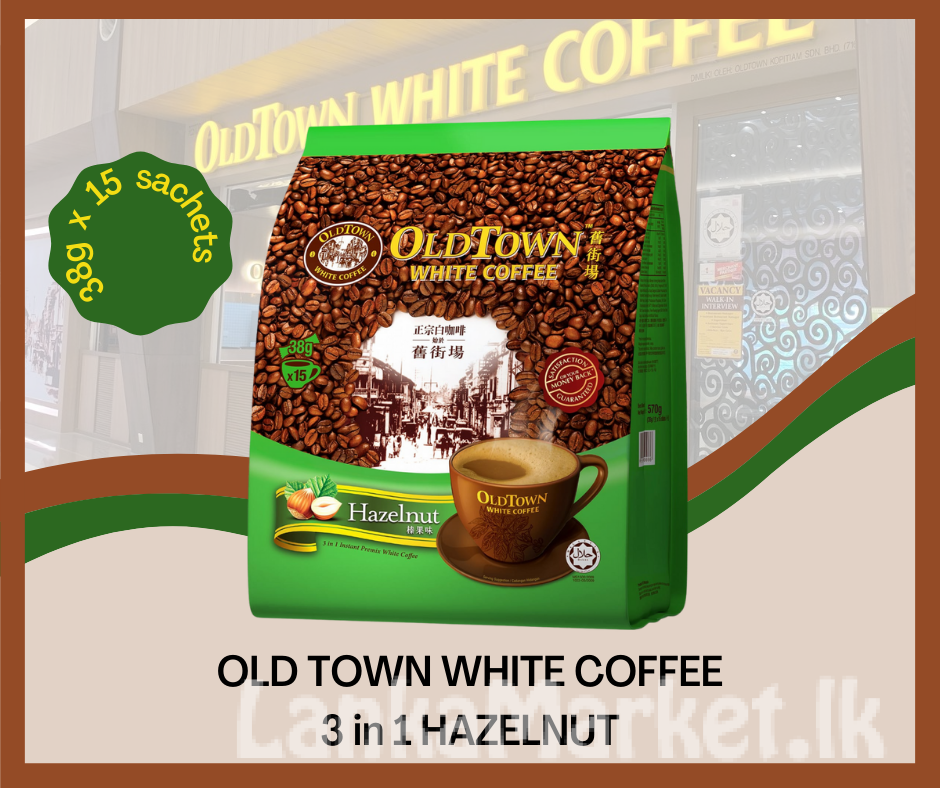 OLD TOWN – White Coffee – Hazelnut