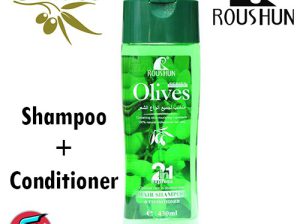 Roushun Olives Hair Shampoo & Conditioner – 430ml
