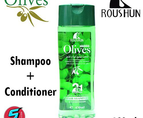 Roushun Olives Hair Shampoo & Conditioner – 430ml