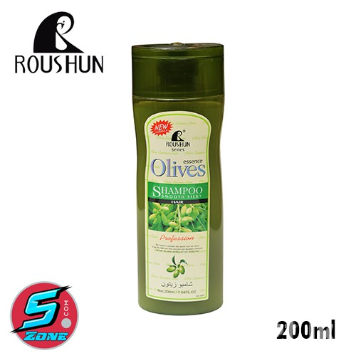 Roushun Olives Shampoo for Smooth Silky Hair – 200ml
