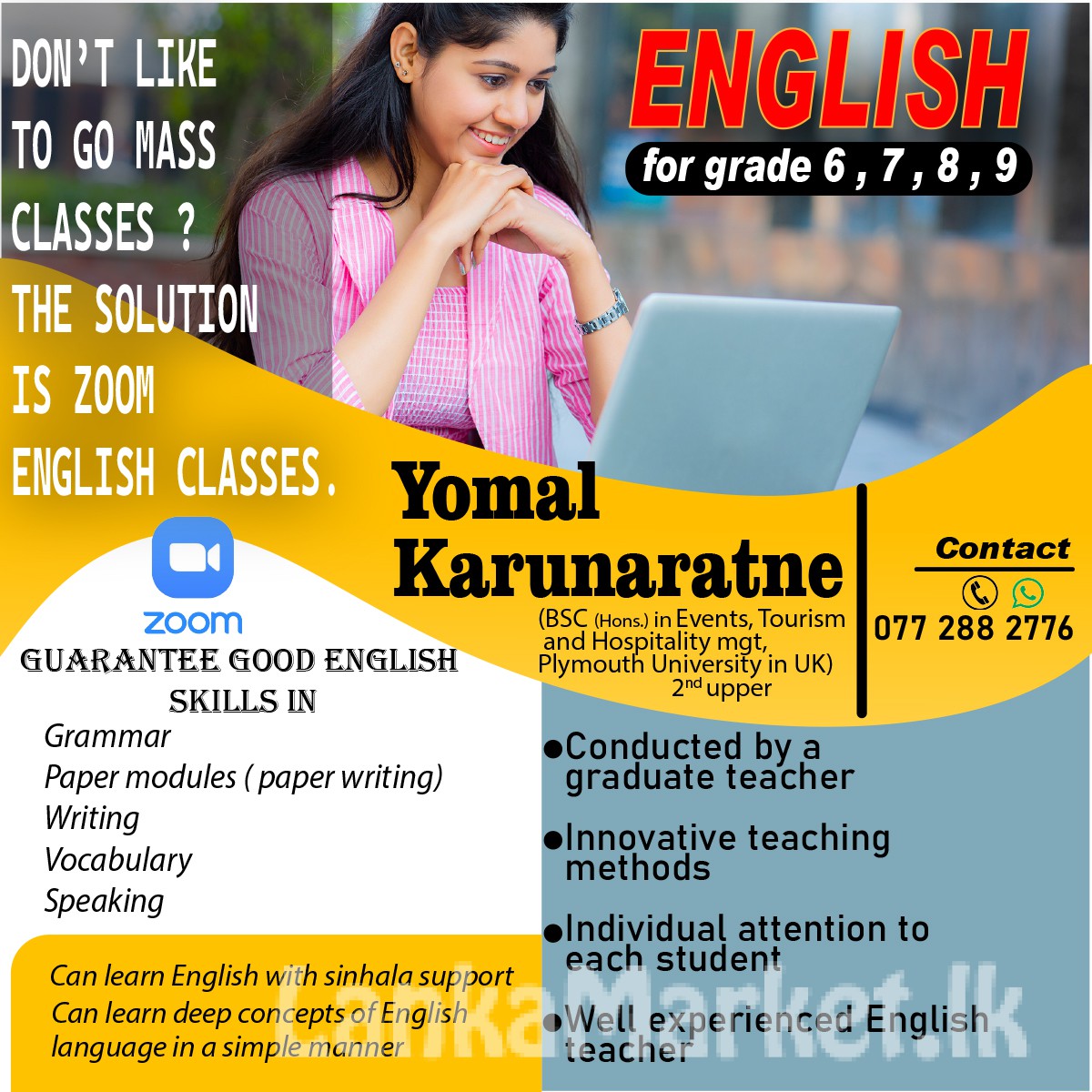 Genuine and Practical Online English Classes for School Students