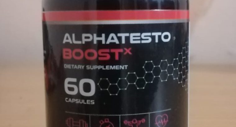 Alphatesto boost X 60 Capsules in Sri Lanka