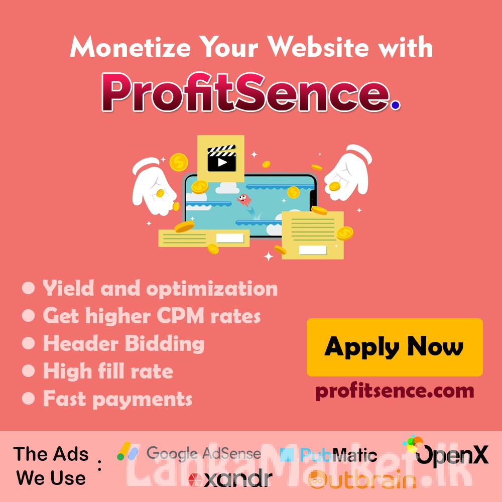 Monetize Your Website with ProfitSence