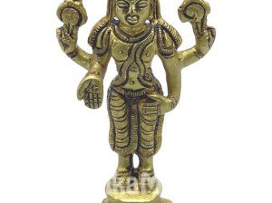 Brass Vishnu Moorthy Statue