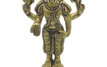 Brass Vishnu Moorthy Statue