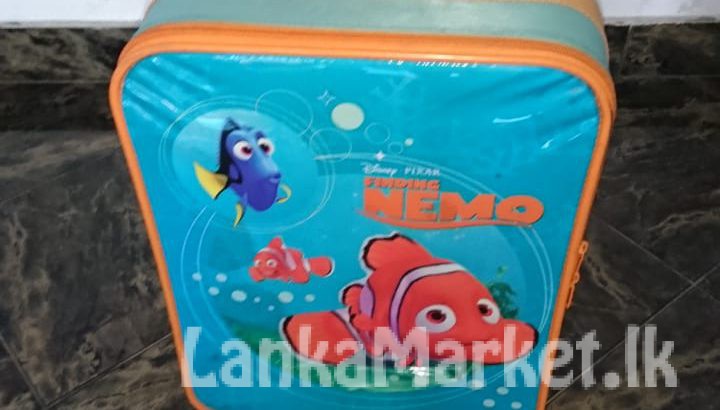 branded kid hand luggage/school bag