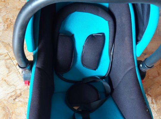Baby car carrier, TEAK chair, feeding chair