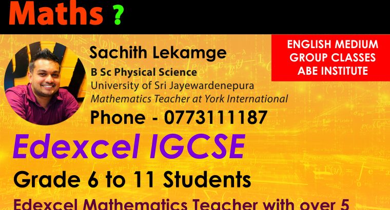 Edexcel Maths Classes