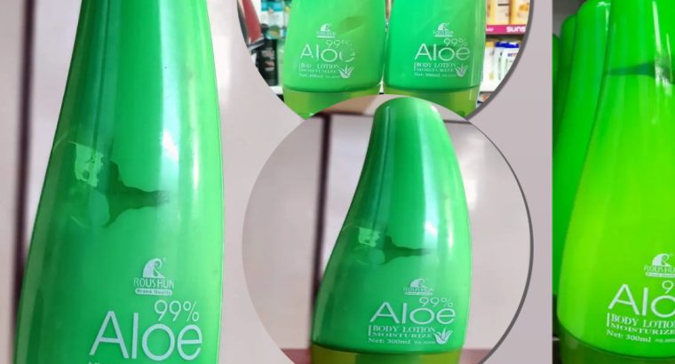Roushun Body Lotion Moisturizer Aloevera 300 ML