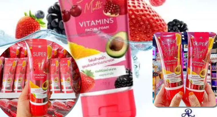 AR SUPER BRIGHT MULTI VITAMINS FACIAL FOAM