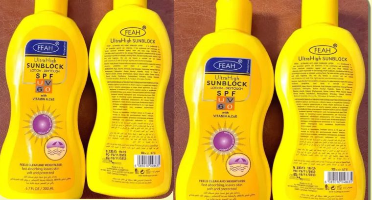Feah SPF 40 Ultra High SunBlock/Sunscreen