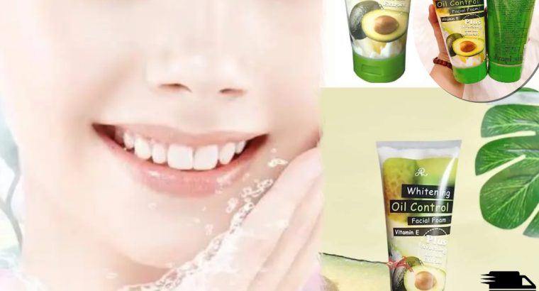 AR Whitening Oil Control Facial Foam Thai Avocado Cleanser