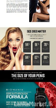 Biomanix Ultimate 60 Capsules in Sri Lanka