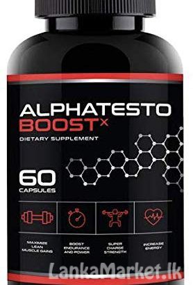 Alphatesto boost X 60 Capsules in Sri Lanka