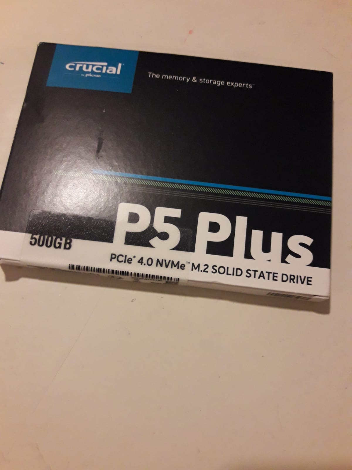 Crucial P5 Plus 500GB PCIe 4.0 3D NAND NVMe M.2 Gaming SSD, up to 6600MB/s