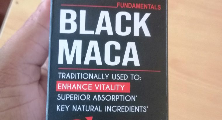 Force Factor Black Maca 60 Capsules