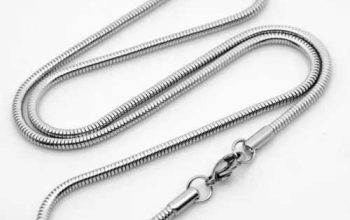 Chain Stainless Steel 316 l / length 60 CM width 2.4 mm Chain snake