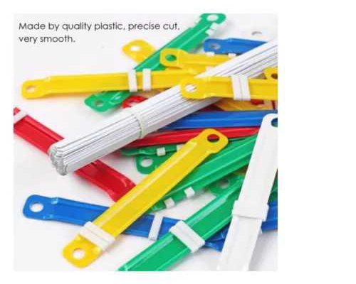 Paper Fastners 50 Pcs Packet Quality Plastic