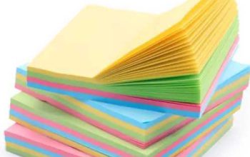 Sticky Notes Memo Pad in 4 Colors