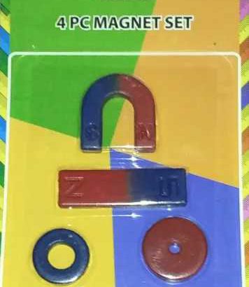 Magnet Set for Educational purpose 4 pieces