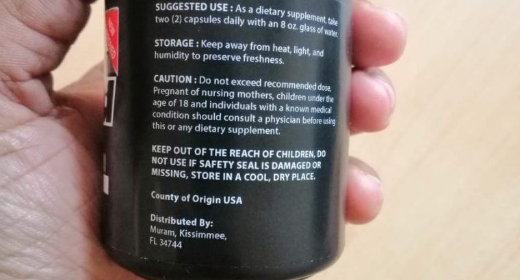 Male extra 60 capsules original