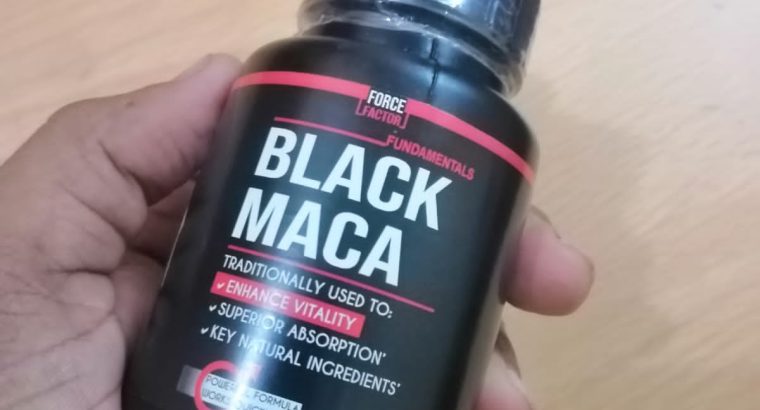Black maca 60 capsules original