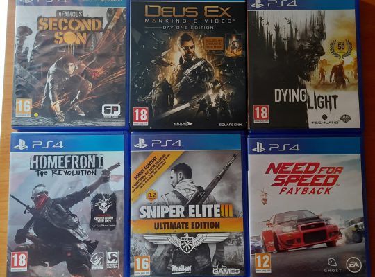 Used PS4 games for sale