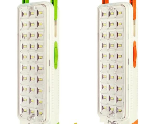 24 / Energy 30 SMD LED Hi Bright Rechageable Wallmount Lamp Solid ABS Body