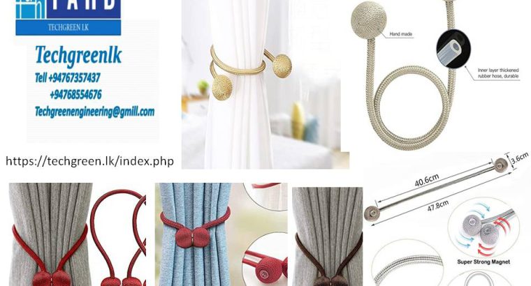 magnetic curtain buckle