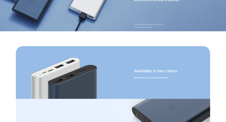 MI power bank 10000mah