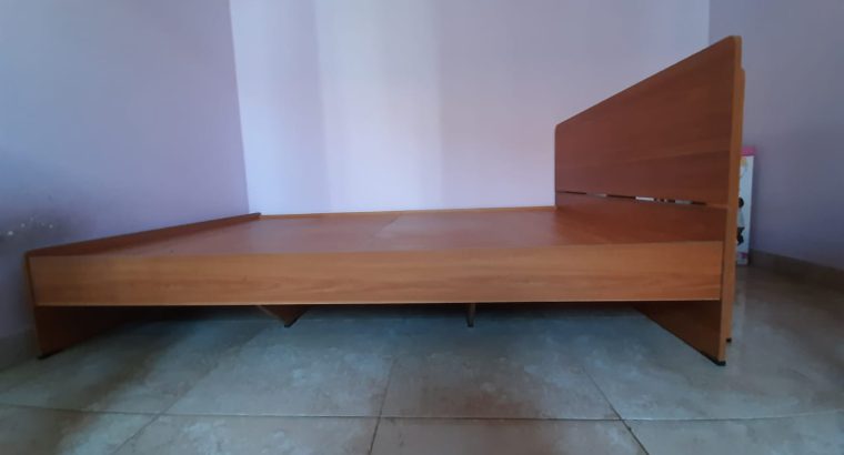 Wooden bed