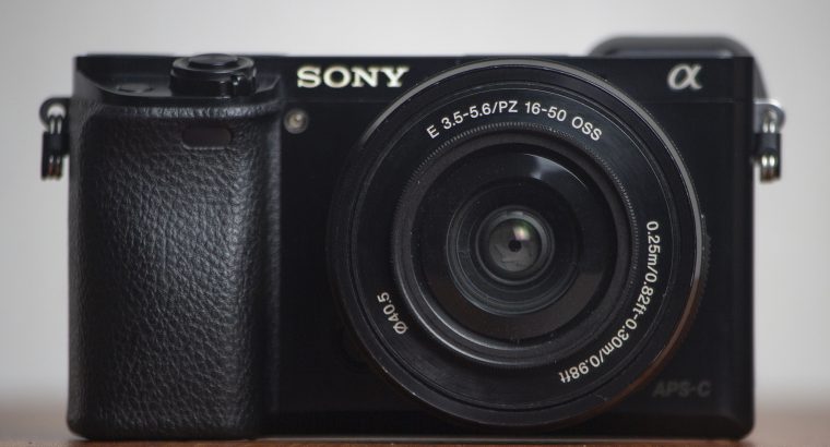 Sony A6000 Camera with 16-50mm and 50mm f/1.8 OSS Lens