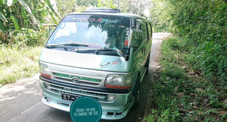 Toyota hiace Good Condition van