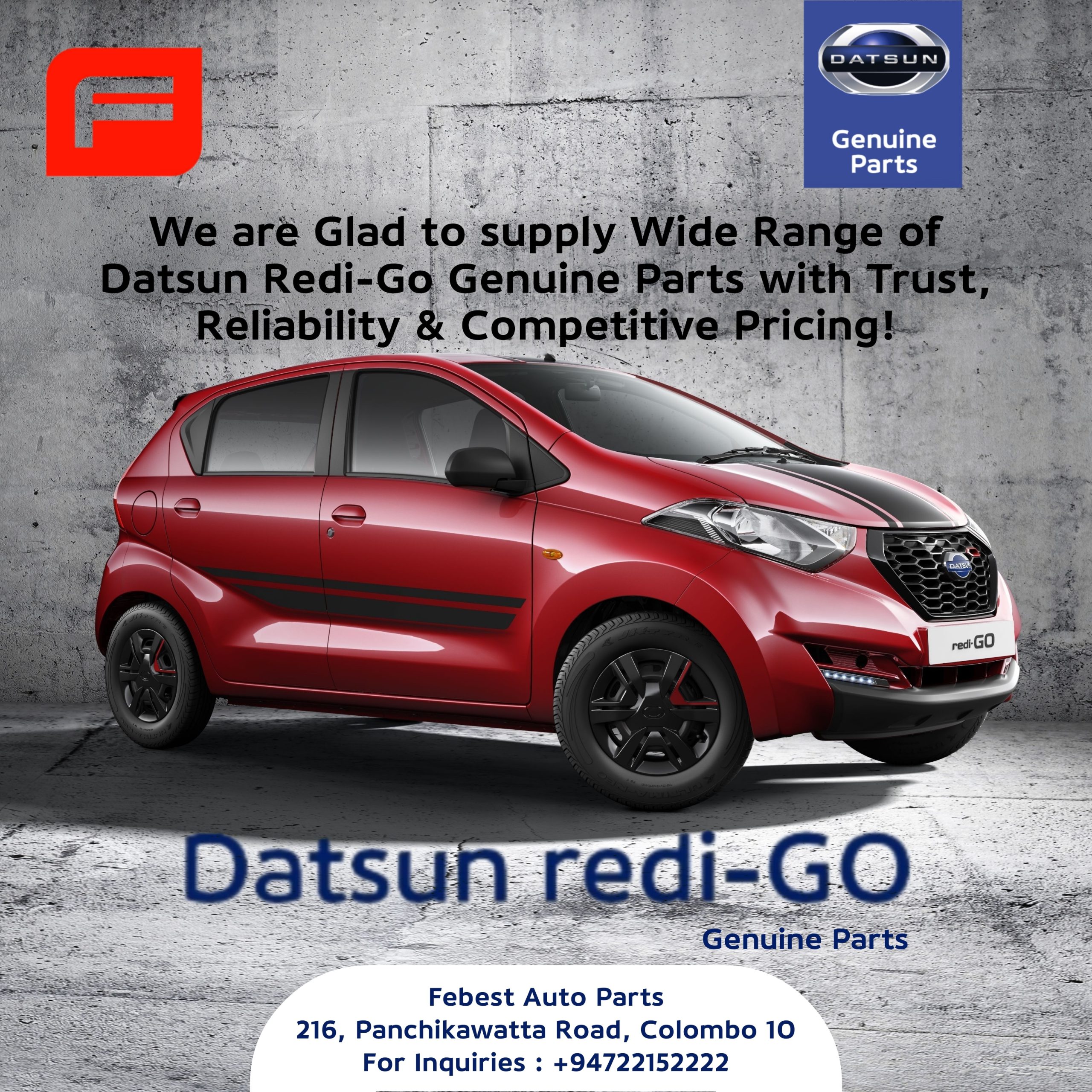 Datsun Redi-Go Genuine Parts
