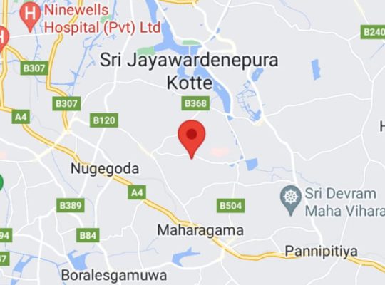 Bargain bare land for sale near Sri Jayawardanapura Hospital