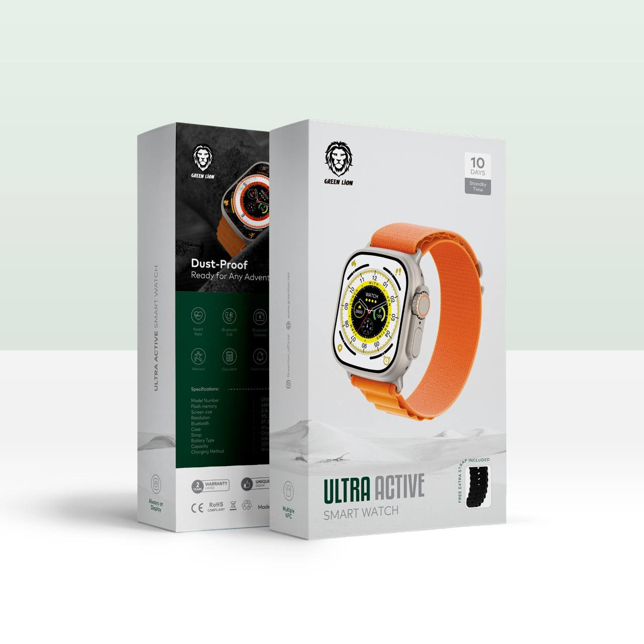 GREEN LION – Ultra Active Smart Watch – GNSW49-A