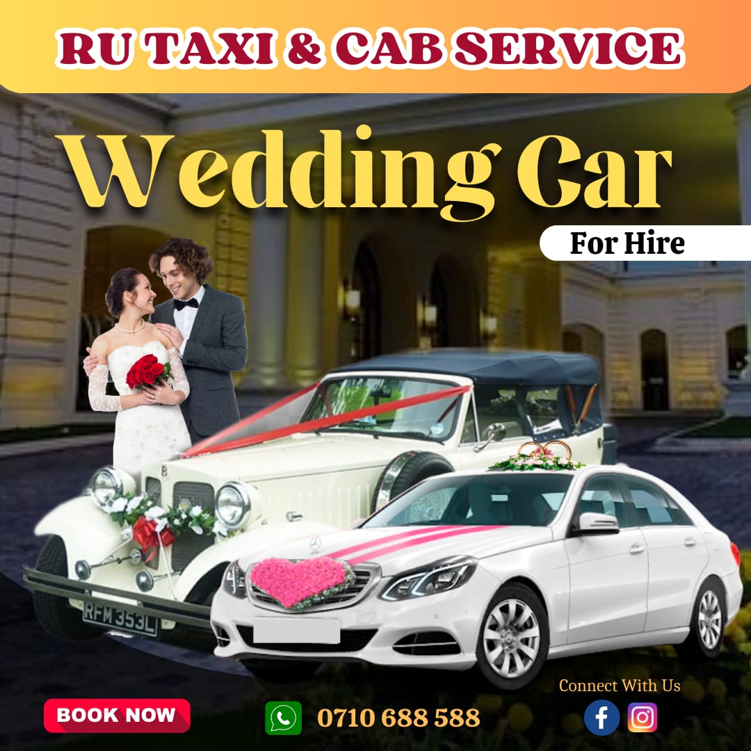Luxury Budget Wedding Car For Hire Colombo 0710688588