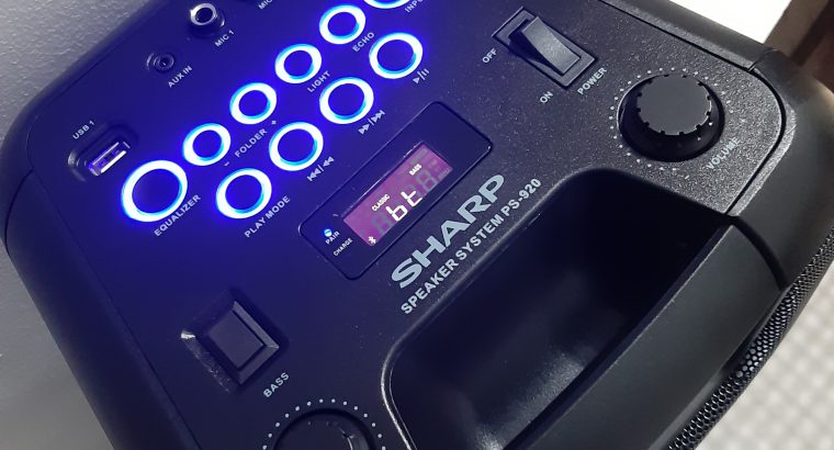 SHARP Karaoke Bluetooth Speaker