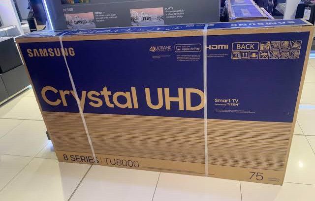 Brand new Samsung crystal uhd smart tv 75 inches