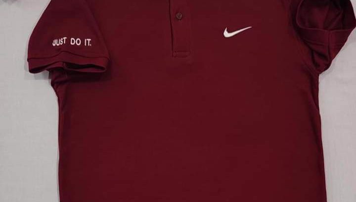 Nike branded collar t shirt