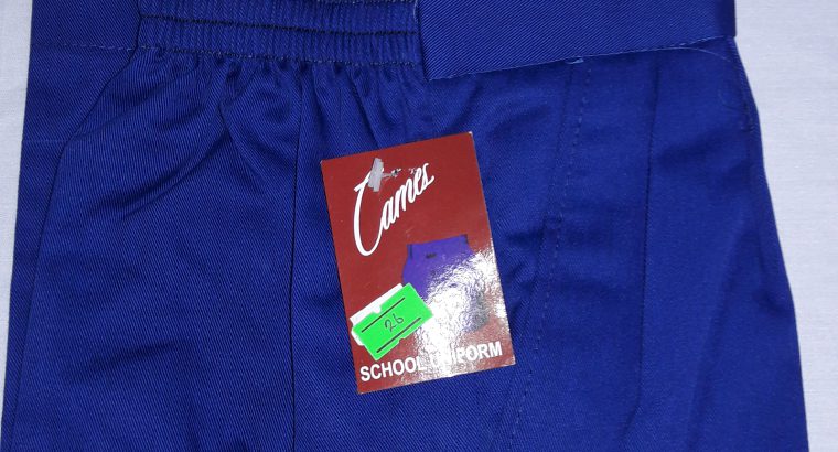 SRI- LANKAN SCHOOL BLUE SHORTS FOR SALE