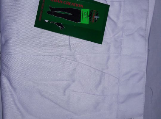 White School Trousers For Sale