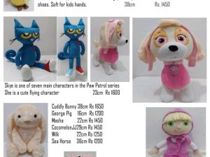 Handmade Character Soft Toys