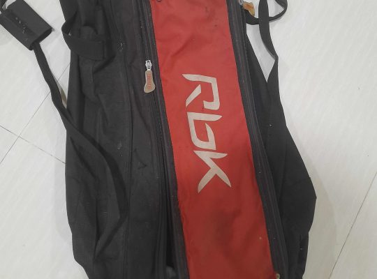 CA Cricket Pads with Rbk Cricket Bag