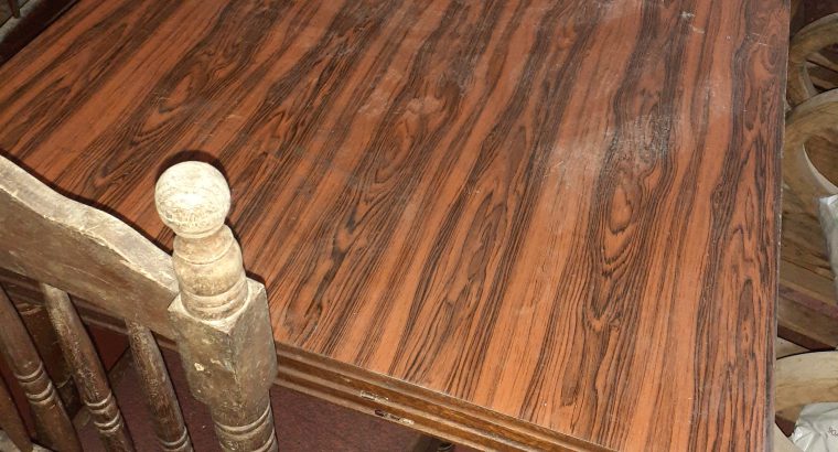 Used dining table with 6 chairs