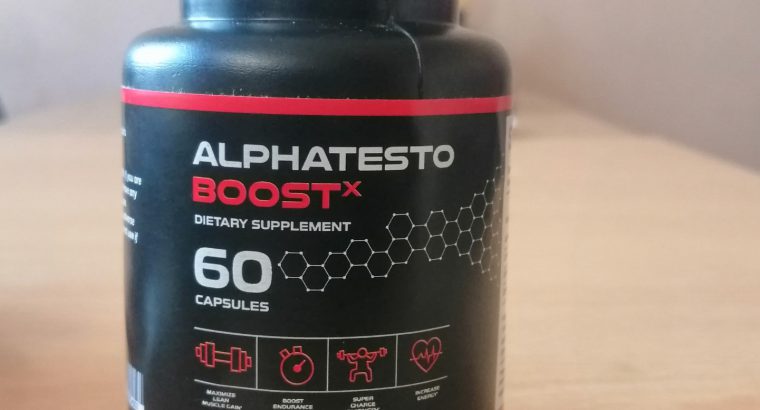Alphatesto Boost X 60 Capsules