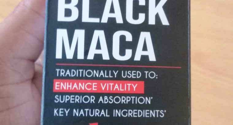 Black Maca 60 Capsules